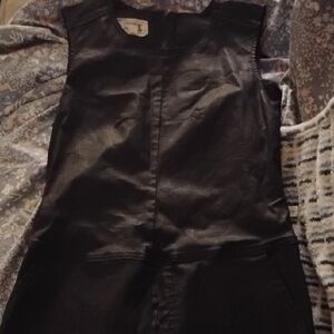 Black Sleeveless Currnt/Elliot Mini Dress